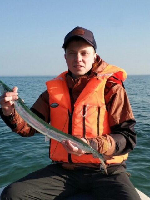 Калининградская область, Калининград - ловля саргана вместо судака у стадиона