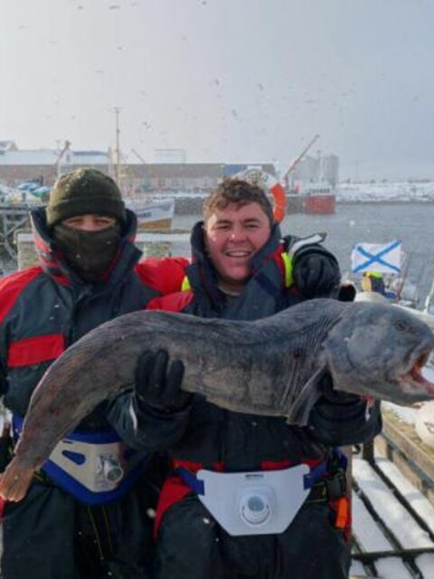 Знакомые сейчас на Соройе, где поймали вот такую зубатку