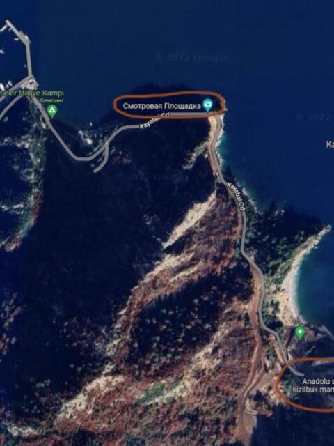 Что за недостроем на окраине Ичмелера возле Golmar Beach?