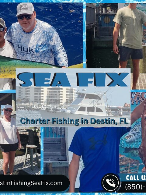 Sea Fix из Дестина на четыре часа, на день или на несколько суток