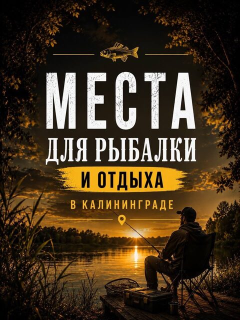 Семь мест для рыболовного отдыха в калининградской подборке