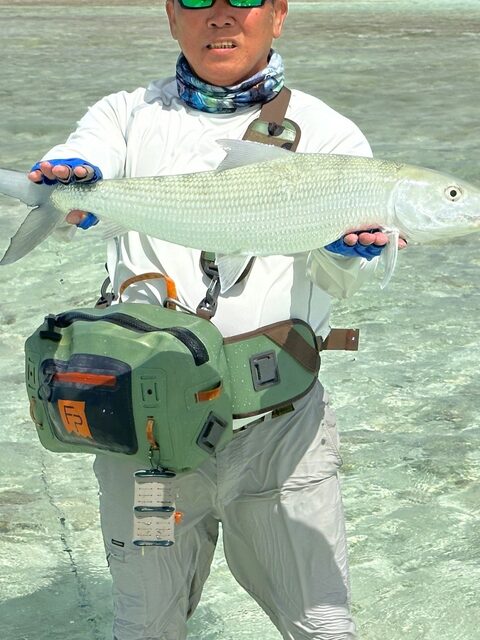 Три острова Кирибати для знакомства с bonefishing на коралловых флэтах