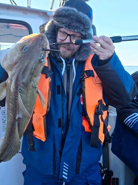 Вторая морская рыбалка в Баренцевом море и первое северное сияние
