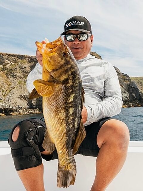 Десятифунтовый Calico Bass пополнил тройку памятных поимок Каталины
