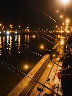 Старт корюшкового сезона в Клайпеде с небольшими уловами