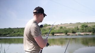 Рыбалка на Утином озере. Ловим карпа на платнике. Крым. Симферопольский район.