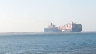 Порт-Саид - авария судов 29.09.2014