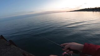Абхазия - с женой: море микроджигом и форель за сутки
