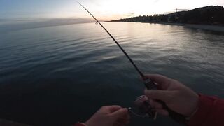 Абхазия - с женой: море микроджигом и форель за сутки