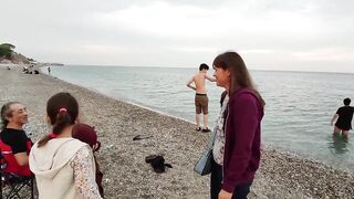 Кемер, Гейнюк - дикий пляж, самое красивое место - погода в Анталии в октябре