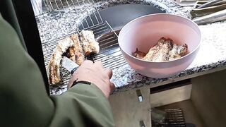Ночная рыбалка в Турции - река Алара