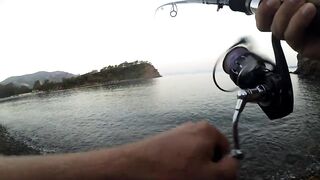 Рыбалка в Турции, Фетхие - начало августа 2019, shore jigging