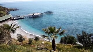 На мопеде на рыбалку - береговой морской лов в Газипаше