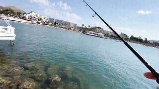 Бодрумские дорады откусывают крючки вместе с приманками - часть 1. Turkey Rockfishing