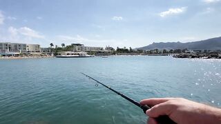 Бодрумские дорады откусывают крючки вместе с приманками - часть 1. Turkey Rockfishing