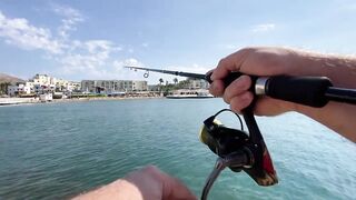 Бодрумские дорады откусывают крючки вместе с приманками - часть 1. Turkey Rockfishing