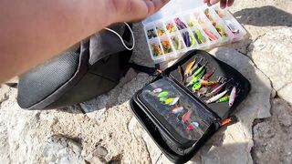 Бодрумские дорады откусывают крючки вместе с приманками - часть 1. Turkey Rockfishing