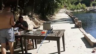 Рыбалка в Авсалларе - нереально красивое место у кафе Ароматик