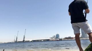 Рыбалка в Аджмане возле моря