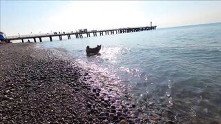 Лазаревское - рыбалка шариком на море, 04.11.2020, Сочи, ноябрь