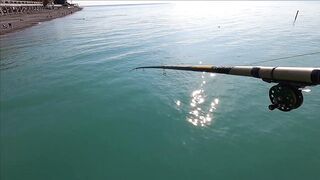 Лазаревское - рыбалка шариком на море, 04.11.2020, Сочи, ноябрь