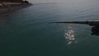 Лазаревское - рыбалка шариком на море, 04.11.2020, Сочи, ноябрь