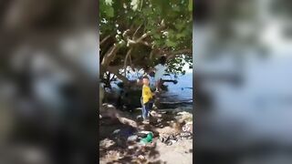 Рыбацкая деревня на острове Фукуок, Вьетнам