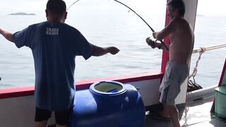 Рыбалка на Фукуоке - первые трофеи