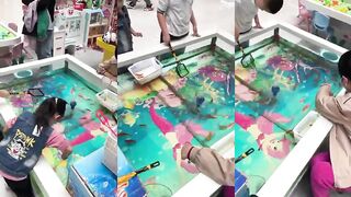 Рыбалка для малышей в Китае - Пекин #китай #рыбалка #дети #детииродители