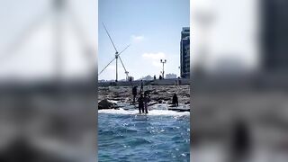 Александрия, Египет, здесь полно рыбы