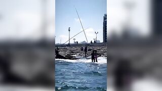 Александрия, Египет, здесь полно рыбы