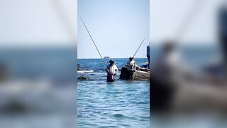 Александрия, Египет, здесь полно рыбы