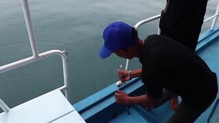 Как проходит Ночная морская рыбалка на Пхукете