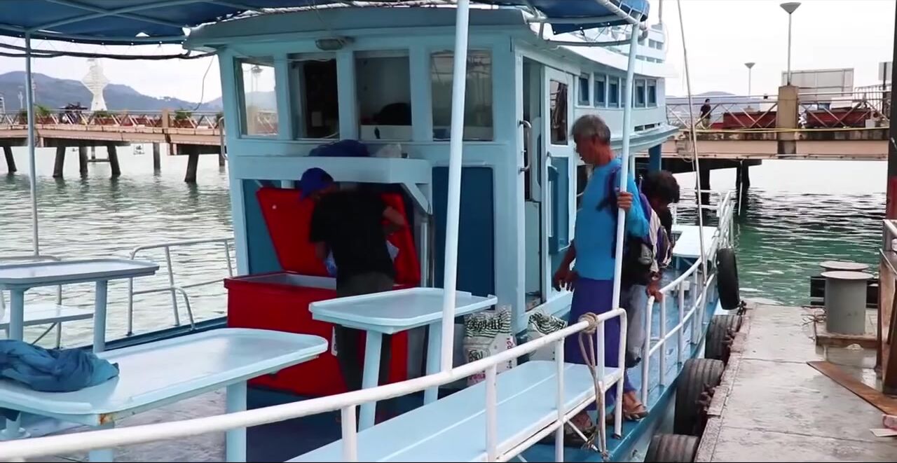 Ночная рыбалка на Пхукете - Чалонг, Рача и лодка с местными