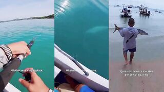 Big Mac у Ко Самуи, Таиланд, катушка почти пустая #fishing #glassoff #fishingworld #samuiseafishing