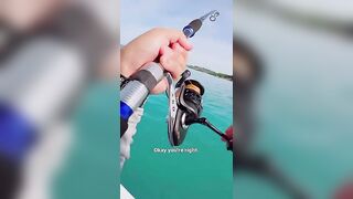 Big Mac у Ко Самуи, Таиланд, катушка почти пустая #fishing #glassoff #fishingworld #samuiseafishing