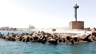 Египет, Александрия, набережная и городская рыбалка