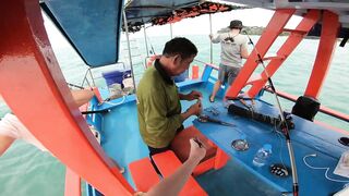 Морская рыбалка в Таиланде на Самуи / Sea fishing in Thailand on Samui