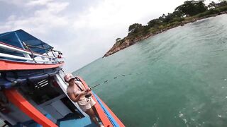 Морская рыбалка в Таиланде на Самуи / Sea fishing in Thailand on Samui