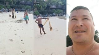 Таиланд, пляж Карон, рыбалка #тревелвлог #trip #travel #море #отпускпродолжается