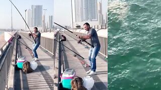 Bahrain (Бахрейн) - морская рыбалка у городской линии