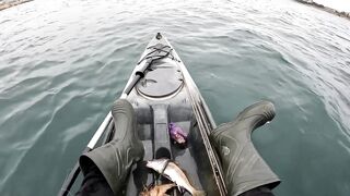 Севастополь, бухта Омега три дня на пресной наживке у моря