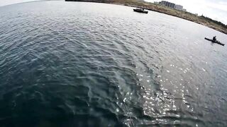 Севастополь, бухта Омега три дня на пресной наживке у моря