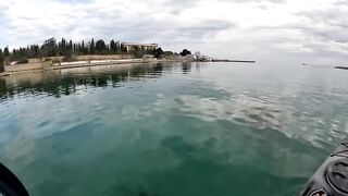 Севастополь, бухта Омега три дня на пресной наживке у моря