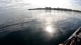 Севастополь, бухта Омега три дня на пресной наживке у моря