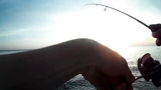 Севастополь ловля ласкиря на CF Arion 702 с берега