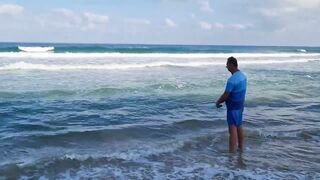 Израиль. Морская рыбалка у берега и сашими