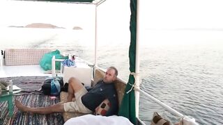 Озеро Нассер - ветер и бровки, планируем переходы по часам