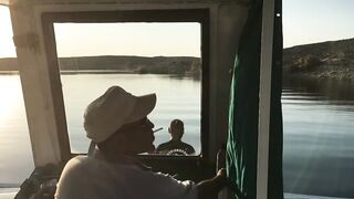 Озеро Нассер - ветер и бровки, планируем переходы по часам