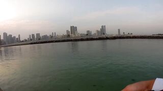 Шарджа (ОАЭ) у набережной это вообще рабочая рыбалка?